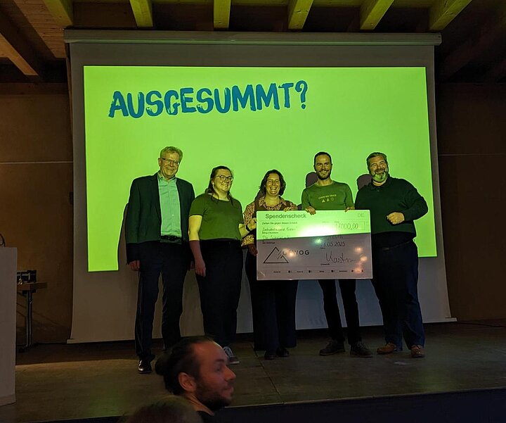 Spendenübergabe