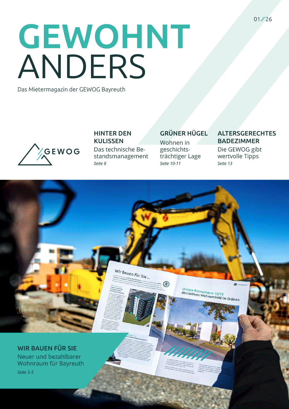 GEWOG Bayreuth – GEWOHNT ANDERS - das Mietermagazin