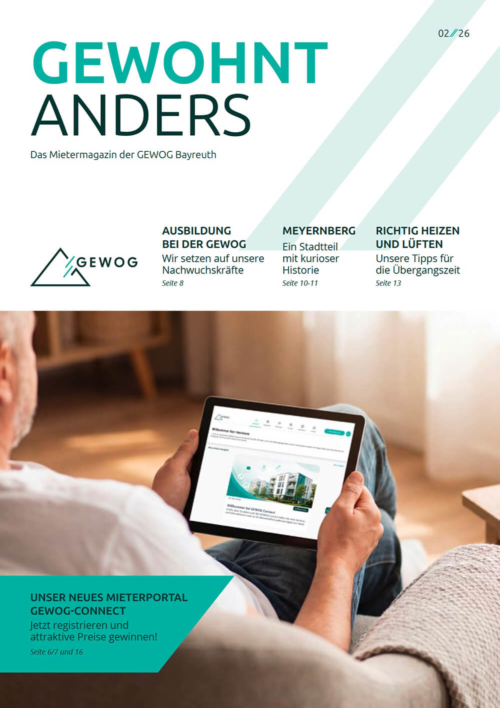 GEWOG Bayreuth – GEWOHNT ANDERS - das Mietermagazin
