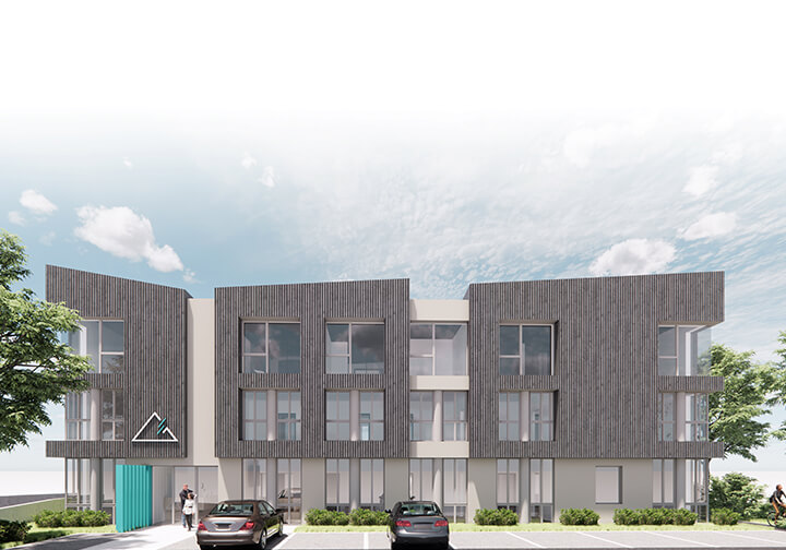 Zukunftsweisender Umbau – GEWOG-Verwaltungsgebäude wird modernisiert Zukunftsweisender Umbau – GEWOG-Verwaltungsgebäude wird modernisiert